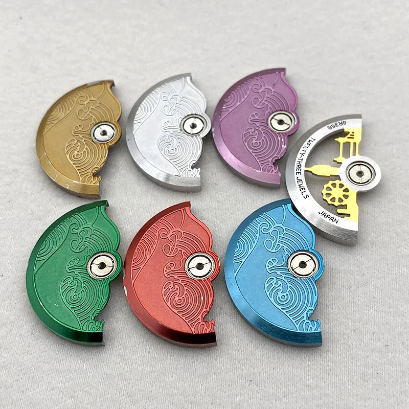 Mod Oscillating Weight Modified Automatic Hammer Rotors Fits NH34 NH35 NH36 NH34 NH38 NH70 NE Movements Watch Parts Accessories