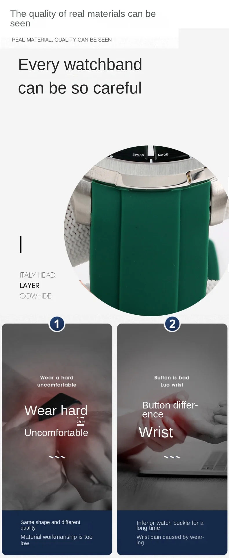 22mm curved rubber watch strap for Mido New Multiport TV Series M049.526 Watch Band Men's Soft Waterproof Wristband Bracelet