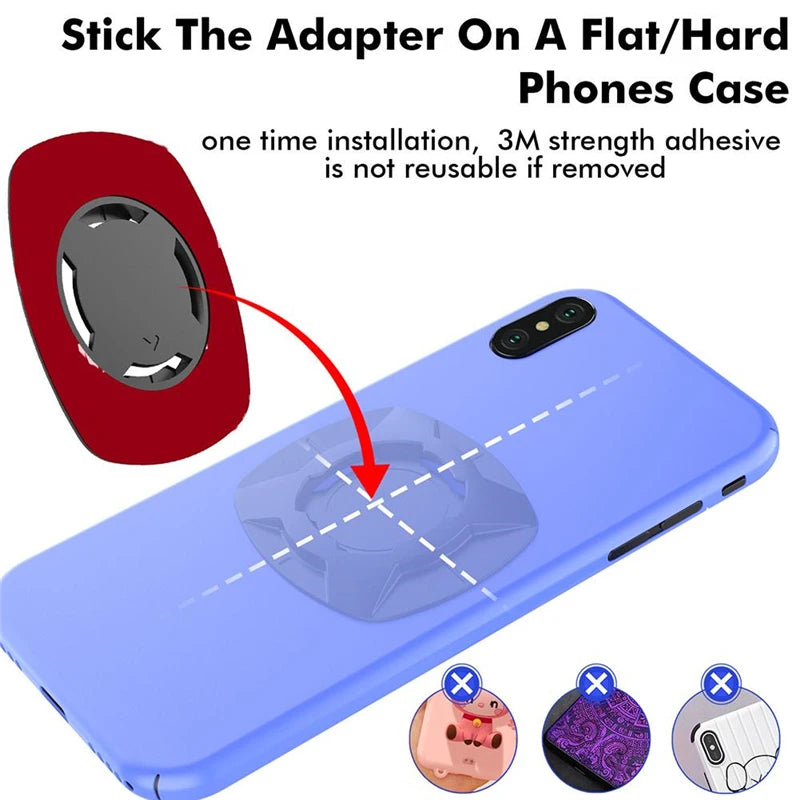 Motorcycle Bicycle Phone Holder Cellphone Stand Adjustable Bike Support MTB Bike Handlebar Smartphone Holder Bicycle Accessories
