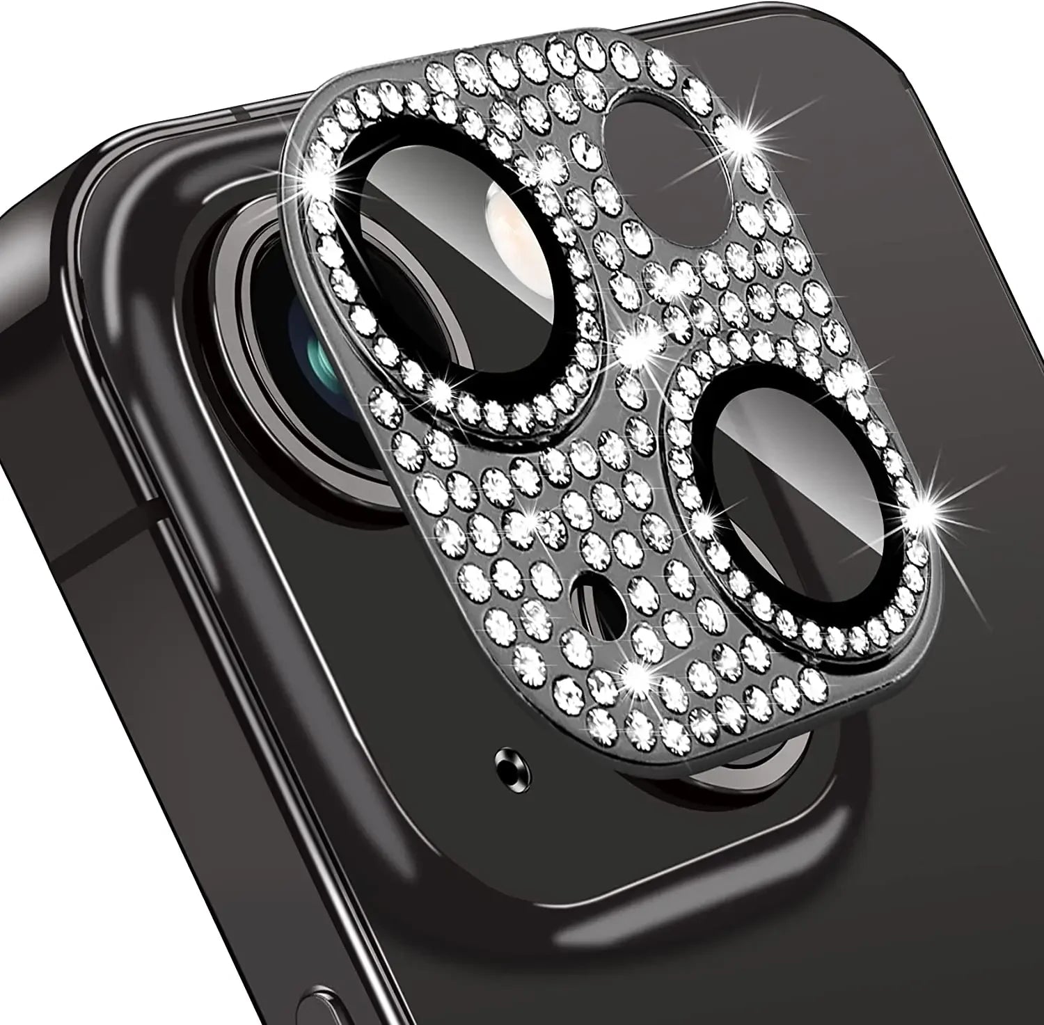 1Pcs Diamond Camera Lens Protection Cover For IPhone 14 Plus 13 Pro Max 12 Mini 14Pro 13Pro 12Pro Glass Protector Accessories