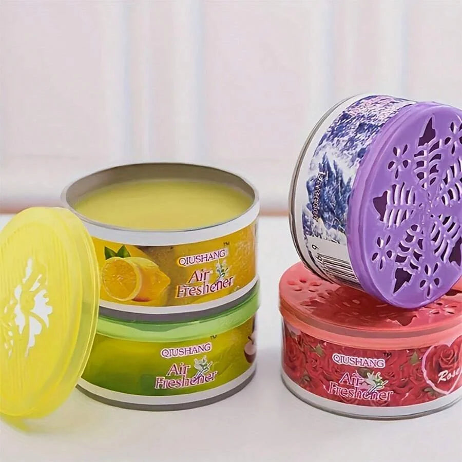 1/4pcs Car Flavoring Car Air Fresheners Canned  Lavender Rose Lemon Flavor Long-Lasting Auto Aromatherapy Car Deodor