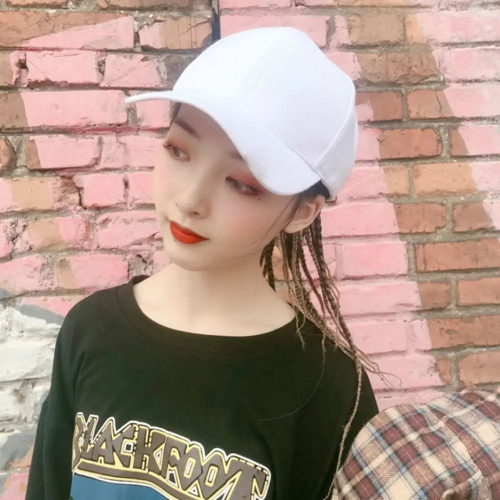 Baseball Cap Wig Hip Hop Hat Daily Wear Synthetic Wig Wig Hair Dreadlocks Cap Peaked Cap Dirty Hair Braid Sun Visor Hats