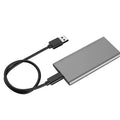 mSATA to USB 3.1 SSD Enclosure 5Gbps Aluminum Alloy mSATA Adapter Mini-SATA SSD to USB3.1 Type-C HDD Case for 1.8 inch Sata3 Box