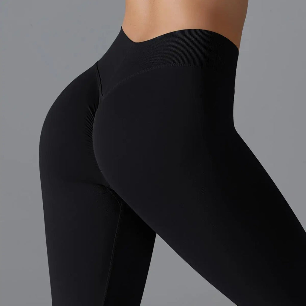 Outdoor Seamless Sports Leggings High Waist Quick-drying Yoga Running Fitness Pants Women's Peach Hip-lifting Leggings Sports