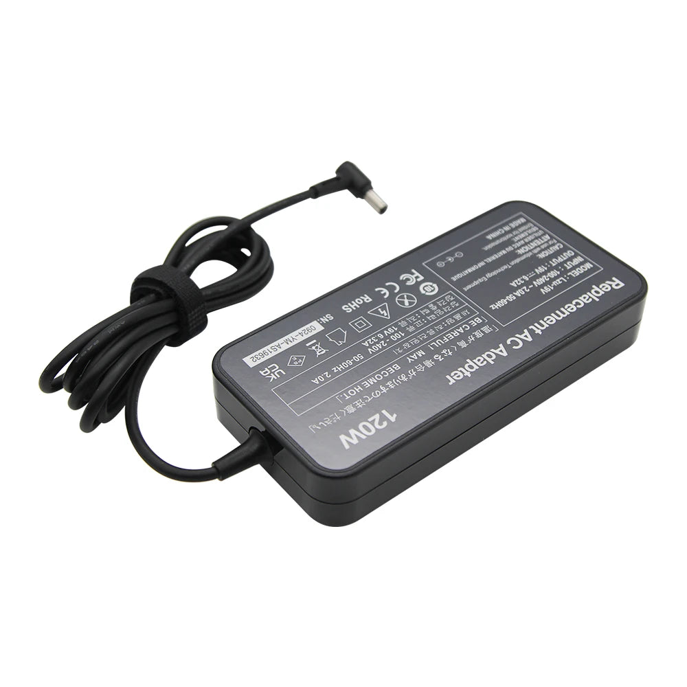 120W 19V 6.32A 5.5*2.5MM Laptop Adapter  Power Supply For TOSHIBA ACER ASUS N550 K53 N750 N500 N56V N53S G50 N55 ADP-120RH
