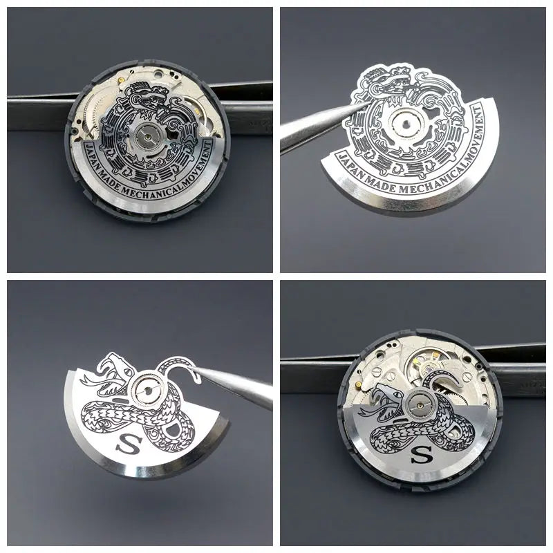 New Automatic Hammer Rotor Fit Japan NH35 NH36 NH38 4R 6R 7S Automatic Movements Oscillating Weight Roters Repair Parts