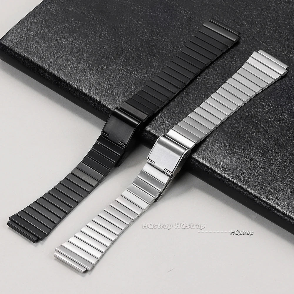 18mm 20mm Vintage Stainless Steel Watchband for Casio AE1200/1300 F84 F105/108/A158/168 F91W SGW400 Metal Wristband Bracelet