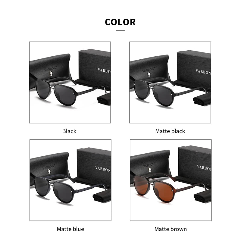 New Men's Fashion Sports Sunglasses Beach Sunglasses Pose Glasses Square Full Frame Car Glasses P025