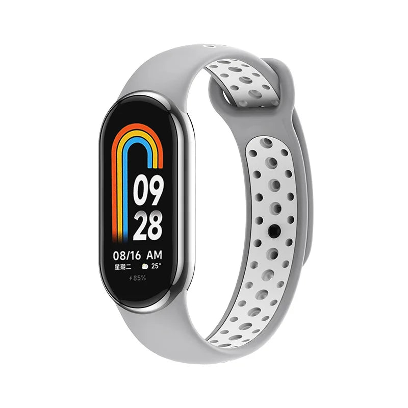 Sport Straps for Mi Band 10 9 8 NFC miband 10 Accessories smart watch wrist replacement belt correa for Xiaomi Mi band9 Bracelet