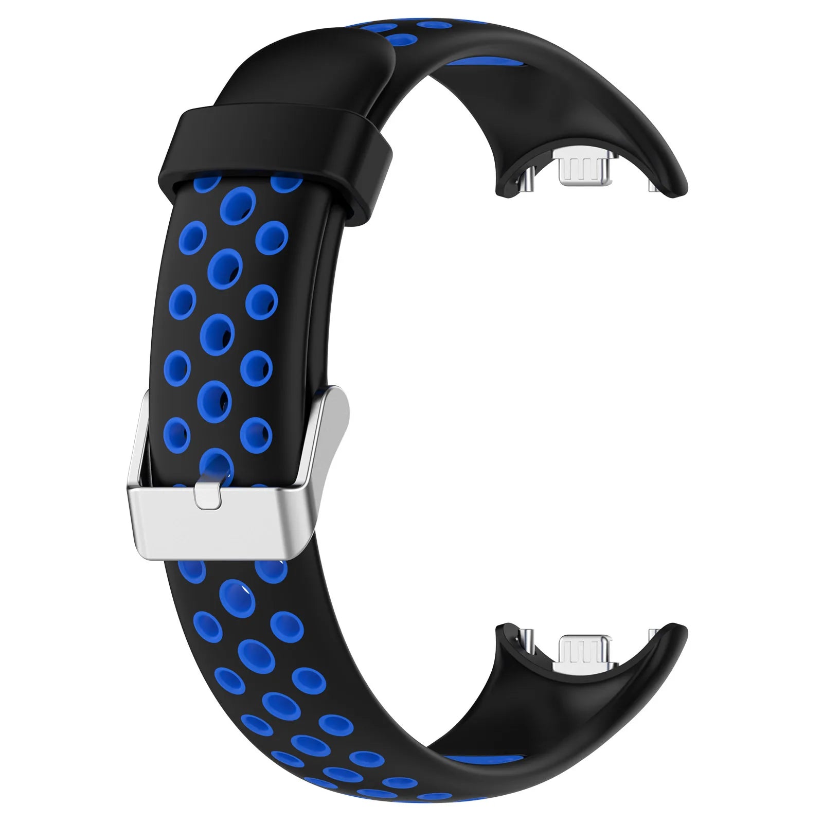 Silicone Watch Strap For Xiaomi Band 9 8 Two-Color Breathable Smart Watchband Replacement Bracelet for Xiaomi Mi Band 8 9 Strap