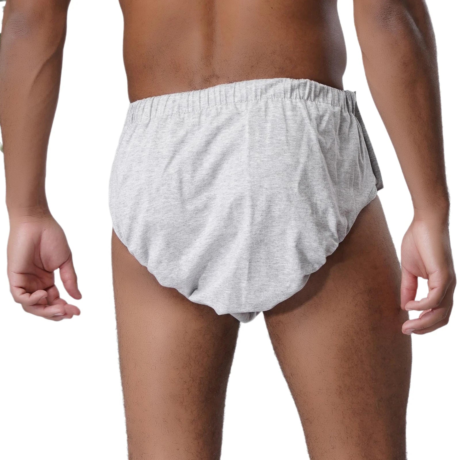 Adults Tear Away Diaper Cover Underwear  Adjustable Waist Leak-proof Reusable Adaptive Underwear for Elders Bedridden Patients