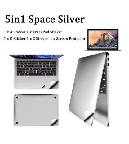 For MacBook 2026 Pro14 16 A3426 A3428 A2442 A2992 A2918 sticker protect film Palms Guard Rest Cover+Trackpad /body Protect Skin