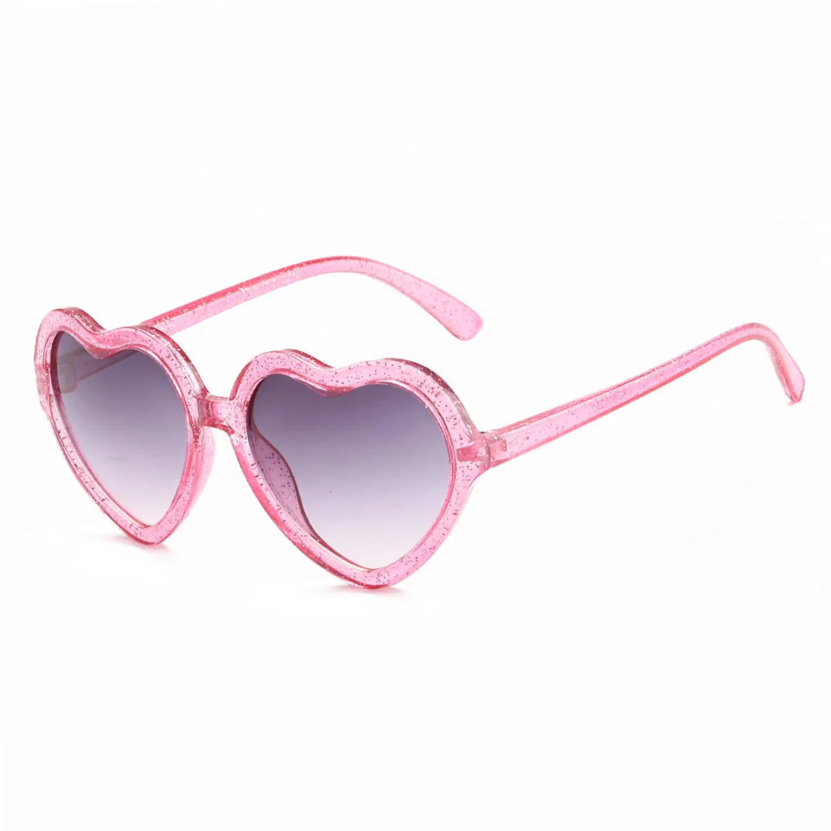 Stylish Kids Heart Sunglasses Large Frame Cute Eyewear For Boys Girls Baby Toddler 0-12 Years UV400 Protection Outdoor Shades