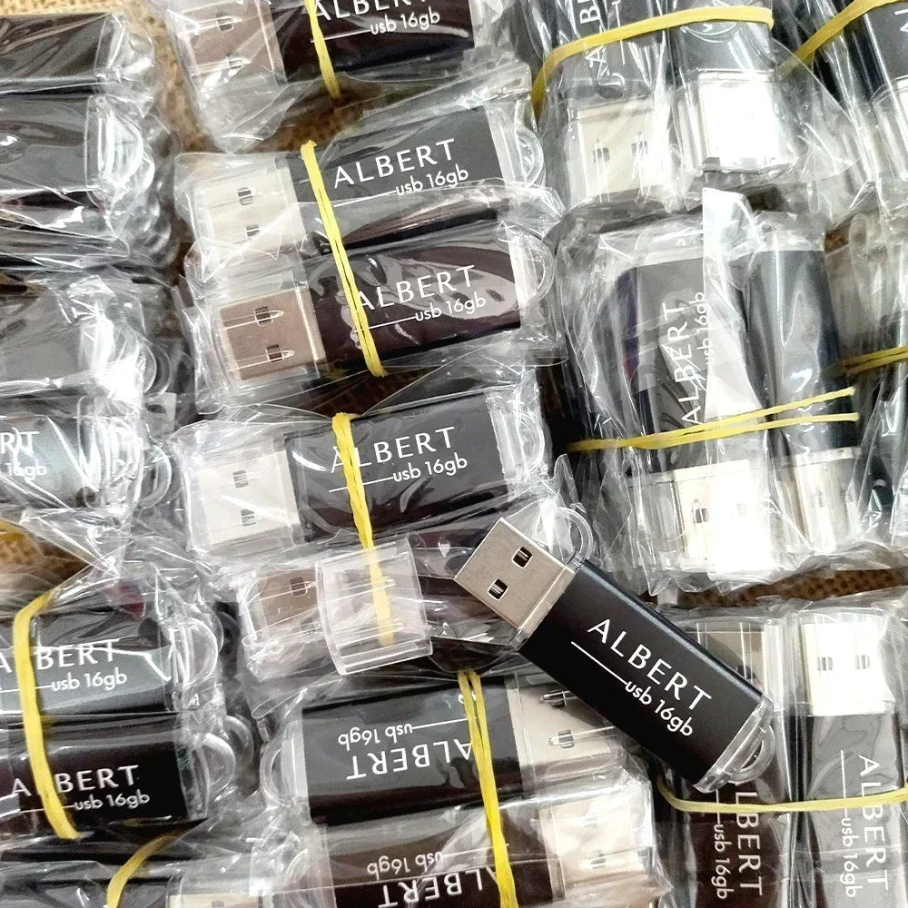 Custom Logo 50pcs/lot Pendrive 128MB 4GB 1GB Memory Stick 4GB 16GB Photography Gifts USB 2.0 Flash Pen Drive 512MB Cle Udisk
