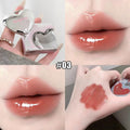 Heart-shaped Mirror Water Light Lipstick Guava Pink Lasting Shiny Moisturizing Lip Gloss Natural Skin-Brightening Lip Makeup