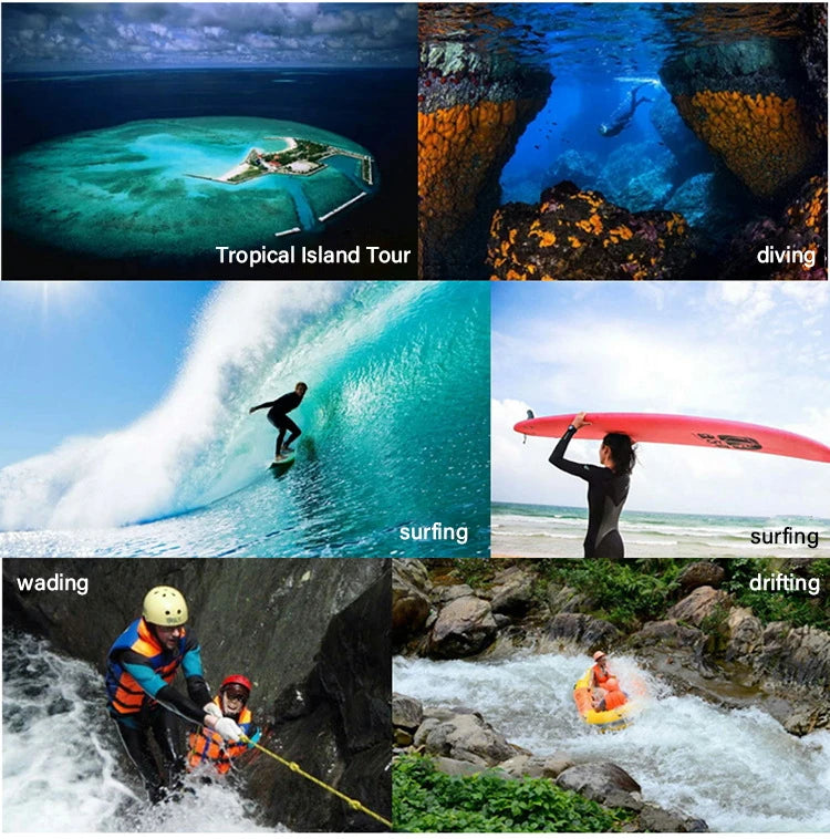 Men Youth Boys Wetsuit Thin Quick-Drying Swimsuit One-Piece Anti-Jellyfish Surfing Sunscreen Clothes Swimming Suit Dive Skin