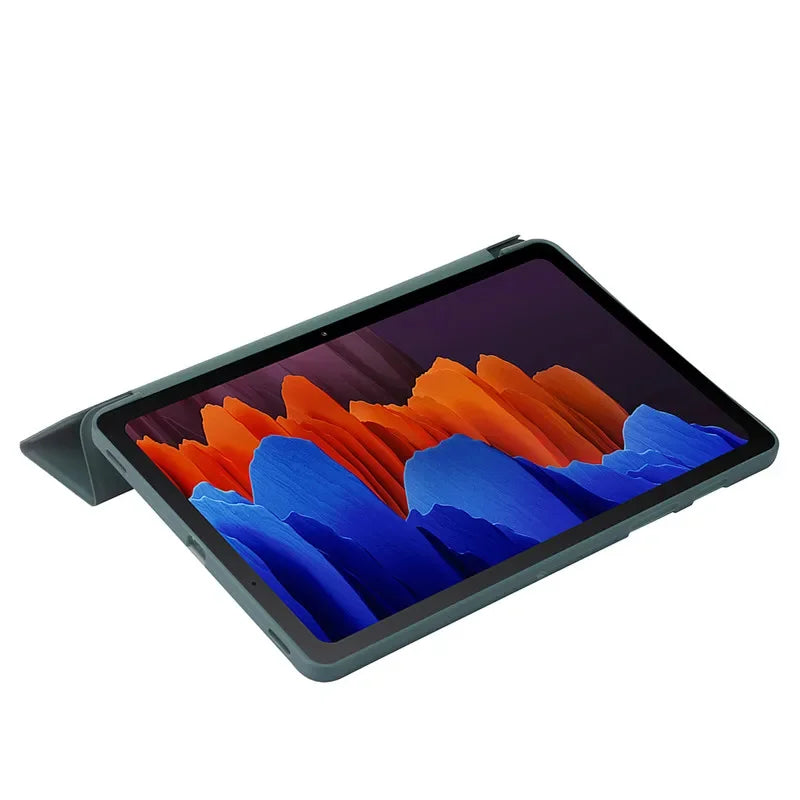 For Lenovo Xiaoxin Pad Pro GT Case 11.1 inch Trifold PU Leaher Soft Back Stand Tablet Funda For Xiaoxin Pad Pro GT Case tb710fu