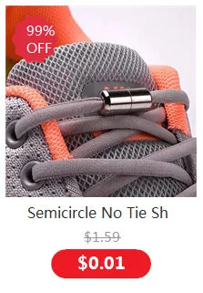 New Colorful Metal Shoelace Clip Press buckle Shoelaces Press Lock Shoes Accessories AF1 Sneakers Kits Metal Laces Tip