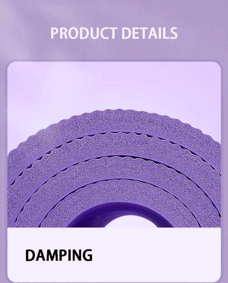 Yoga Mat with A Thickness of 20mm Anti Slip Pilates Fitness Mat Environmentally Friendly Tear Resistant WOMEN'S Yoga Mat