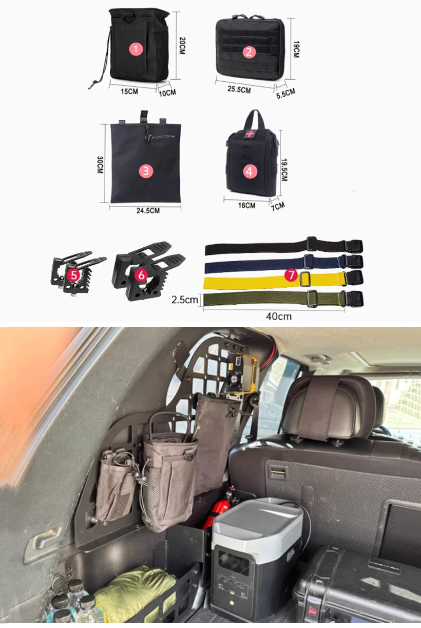Car Trunk Extension Rack Installation Accessories Miscellaneous Package