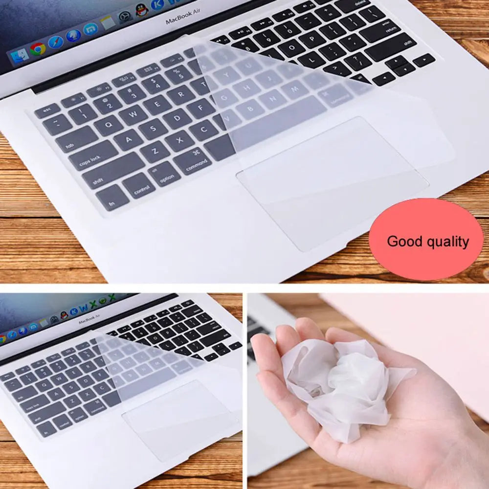 1Pc Universal Keyboard Cover For 12"-17" Laptop Notebook Silicone Protector Skin Laptop Dust Universal Film