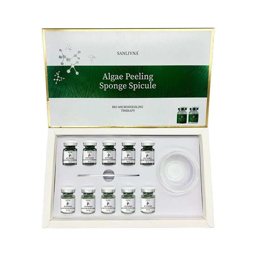 Seaweed Algae Peel Kit for Acne Treatment - Skin Repair Facial Rejuvenation Whiten & Brighten Cleanse Functional Skincare ﻿