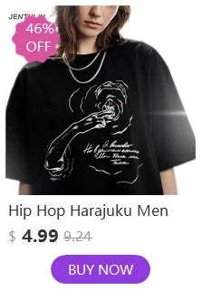Harajuku Oversized Streetwear Men's Tshirt Growing Up Graphic Print Y2k Short Sleeve Top Tee Hip Hop Korean Cotton Goth Clothing