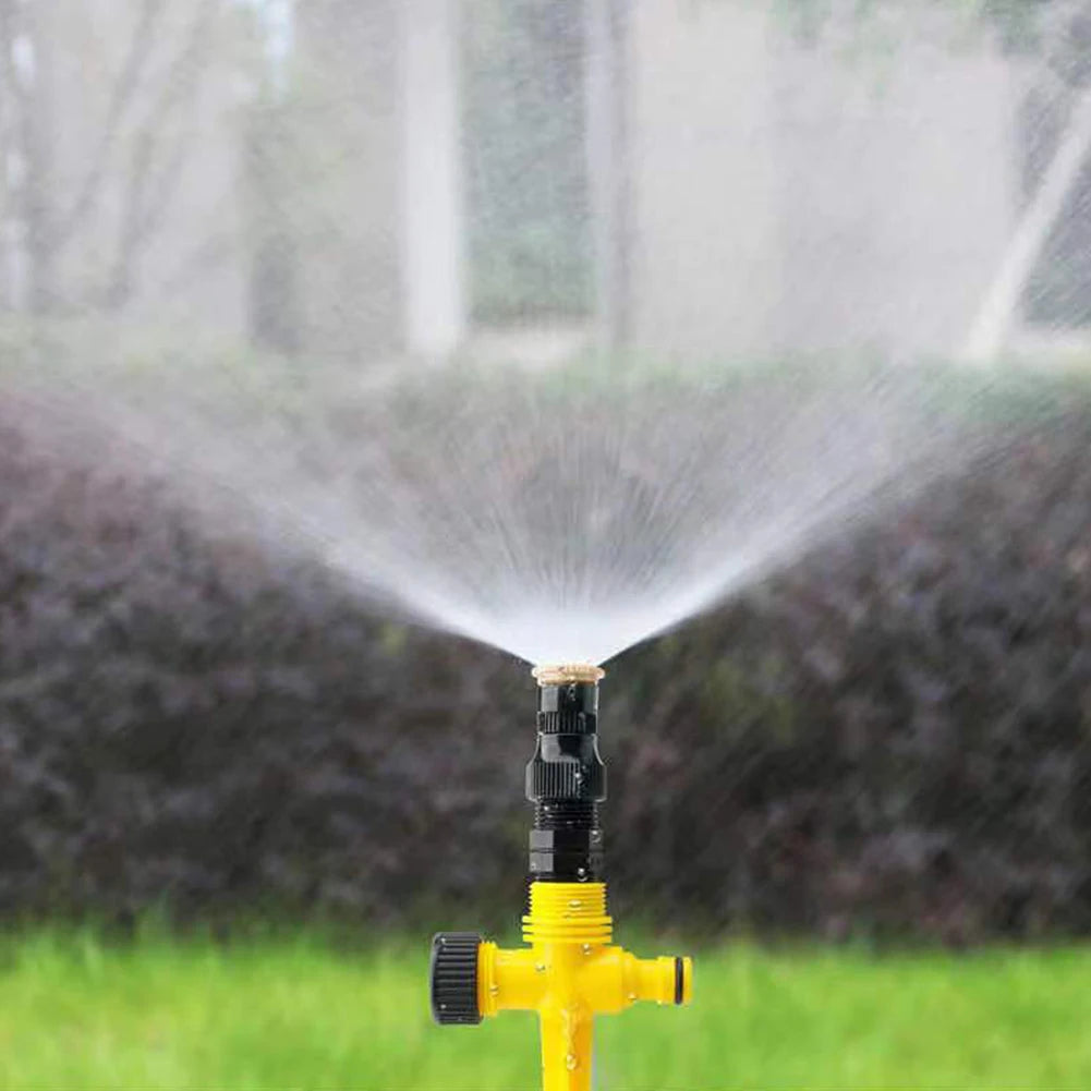 5pcs Water Sprinkler 360 Degree Rotation Household Sprinkler System Corrosion Resistant Easy Install for Garden Lawn