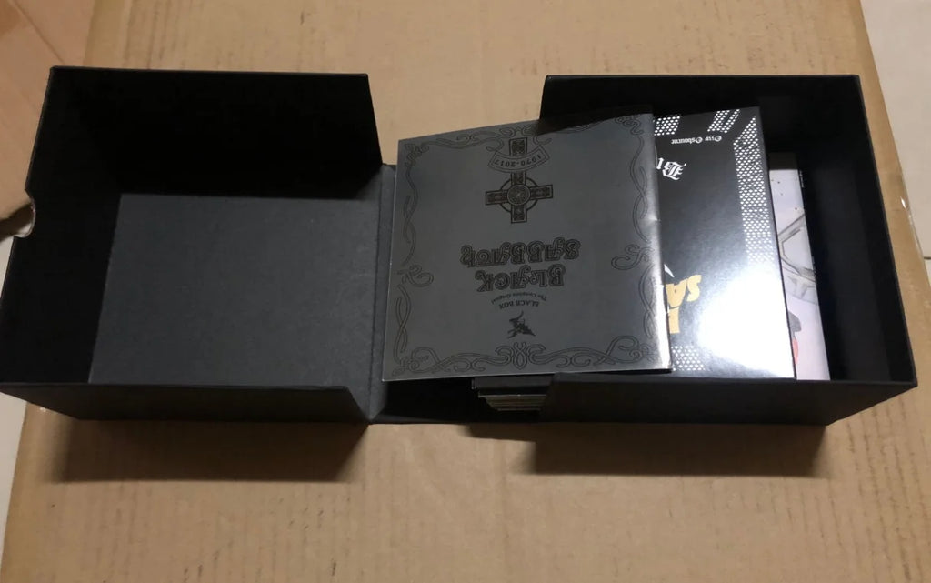Heavy Metal Rock Ozzy Osbourne Music CD Black Box The Complete Original Album 22pcs Music Record+BD Cosplay Soundtracks Box Gift