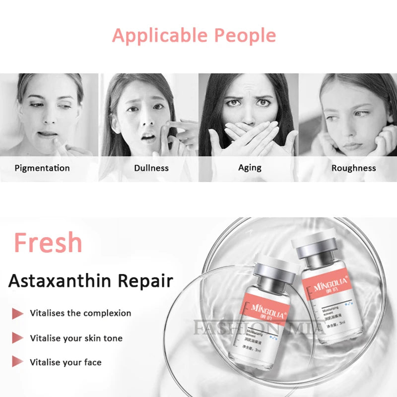 Astaxanthin Peptide Freeze-dried Powder Kit Face Firming Antioxidant Niacinamide Whitening Moisturising Rejuvenation Skincare