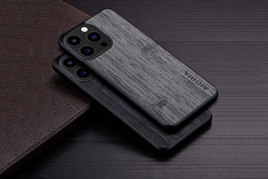 Case for iPhone 15 14 13 12 11 Pro Max Plus Mini 5G bamboo wood pattern Leather cover Luxury coque for iPhone 15 pro max case
