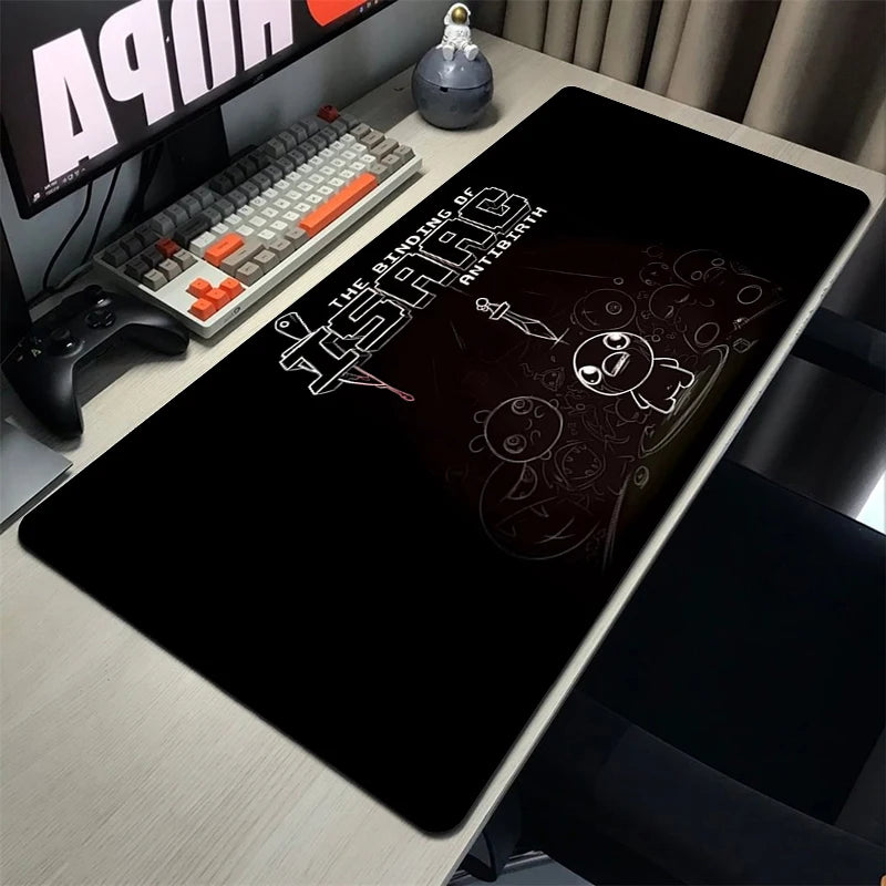The Binding Of Isaac Xxl Mouse Pad Gamer Non-slip Mat Mausepad Computer Accessories Deskmat Gaming Keyboard Mousepad Mats Pc