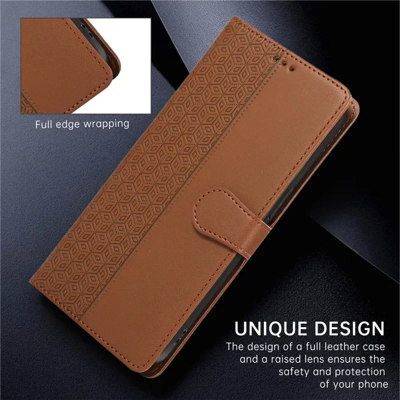 Luxury Leather Phone Case for Google Pixel 10 9 Pro XL 10A 9A 8 8A 7 7A 6 5 Pixel 10Pro XL Flip Wallet Card Stand Cover Coque