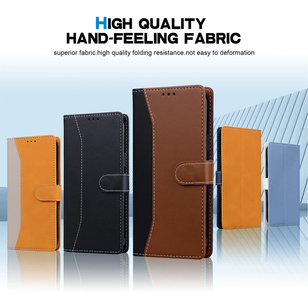 Magnetic Flip Leather Cover Wallet Case For Motorola Moto E15 E14 E13 E20 E30 E40 E22 E22i E32 E32s 4G/5G