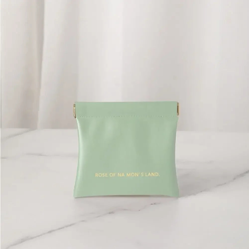 Fashion Simple Lipstick Makeup Bag Portable PU Cosmetic Organizer Pouch Travel Mini Storage Bag for Women Girls
