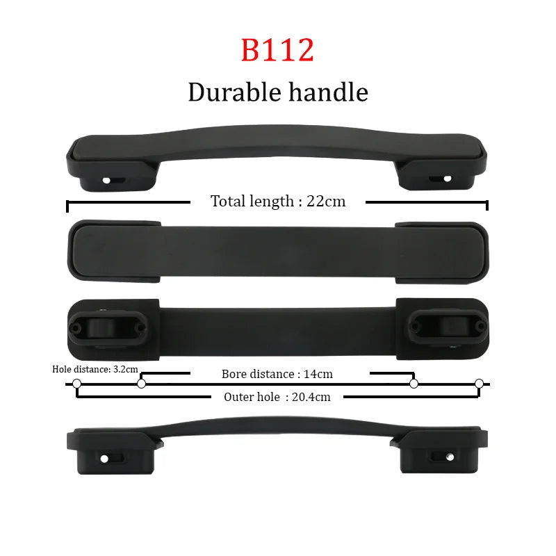 For French Ambassador DELSEY T061# Luggage Handle Handle Accessories Suitcase Handle Handle Replacement And Repairing Parts