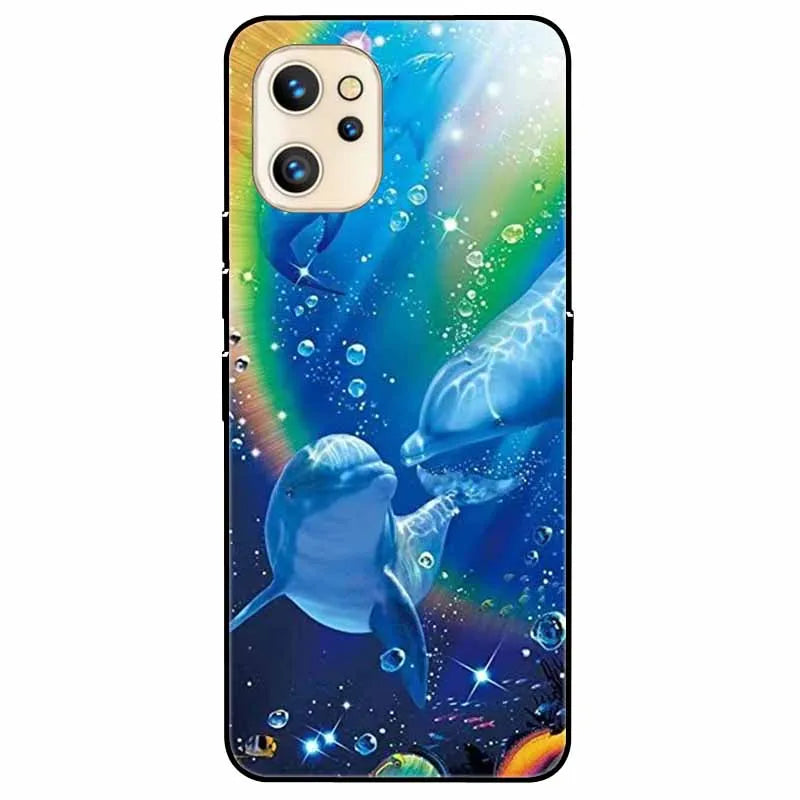 For Umidigi A13 Pro/ A13S / A13 Case Silicone Soft Shockproof Cat TPU Black Cases For Umidigi A13 Pro A13 Cases Umidigi13S Funda