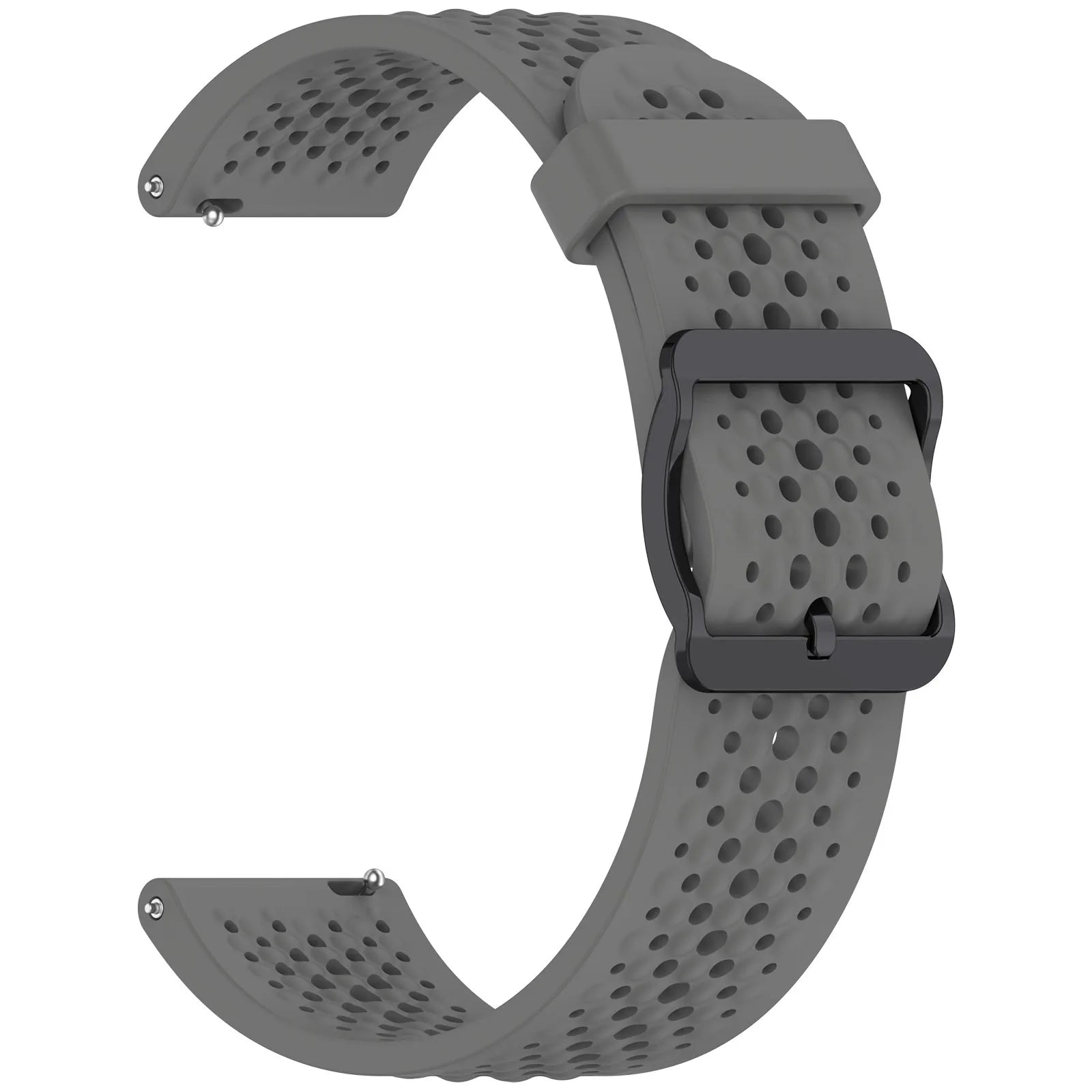 20mm 22mm Silicone Strap For Amazfit Active 2/GTS 4/3/2 Sports Breathable Bracelet Wristband Amazfit Bip 6/5 GTR 4/3 Accessories