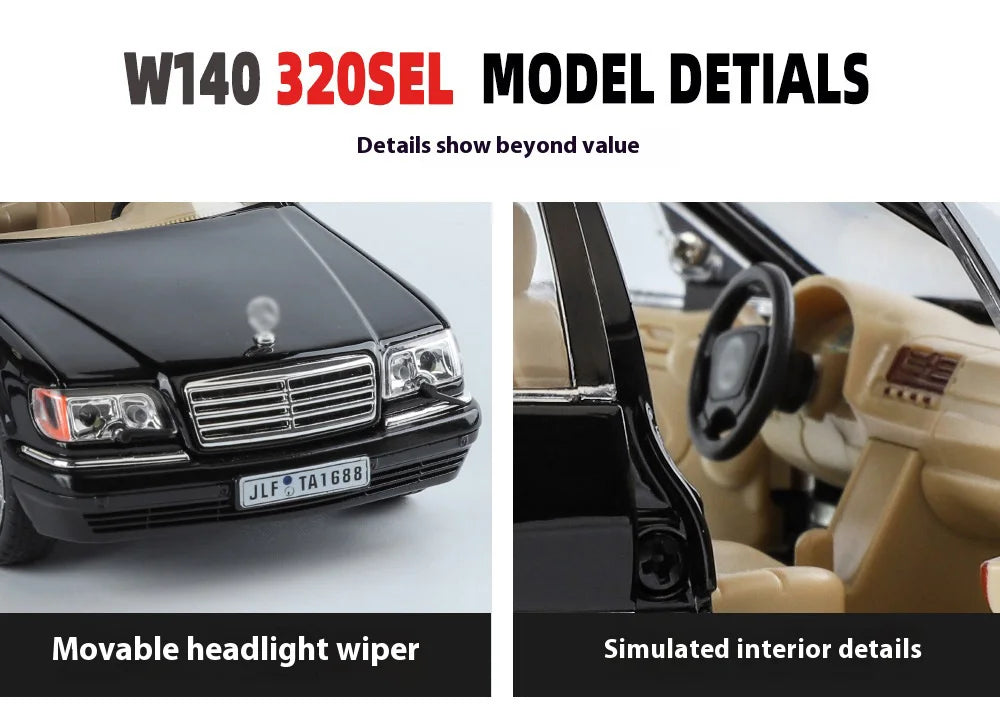 Alloy luxury business car model, unique decorations of the car center console, interesting car accessories, exquisite ornaments